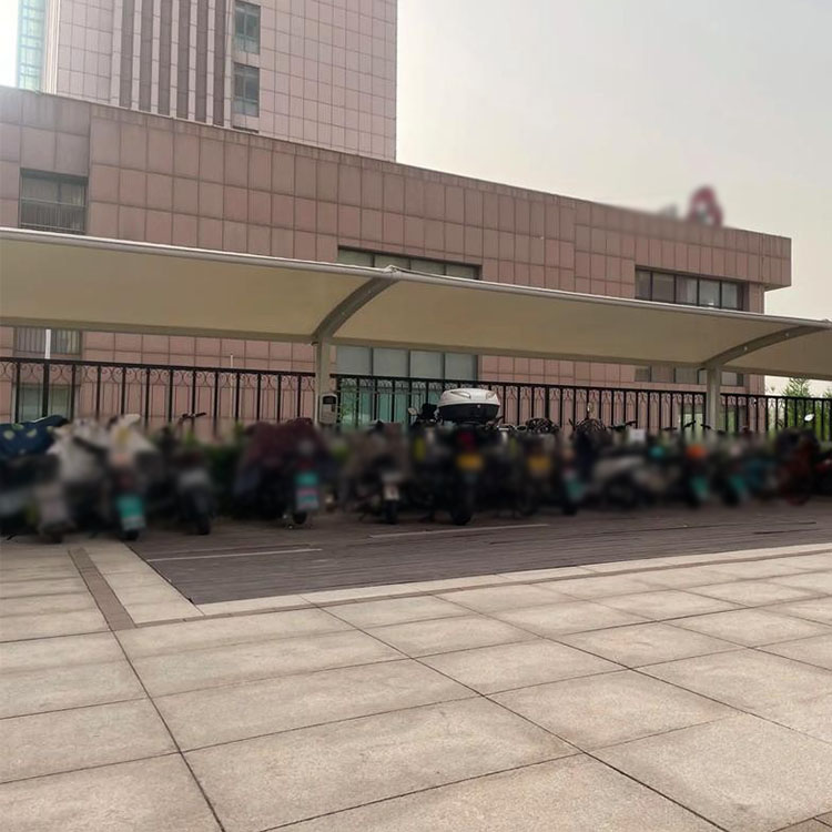 无极县膜结构电动车棚