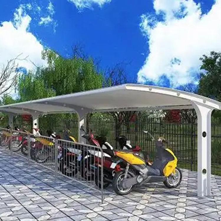 无极县膜结构电动车棚